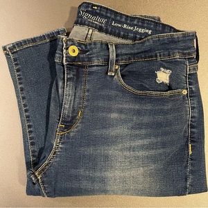 Signature Levi Strauss Jeggings 12M Low-Rise